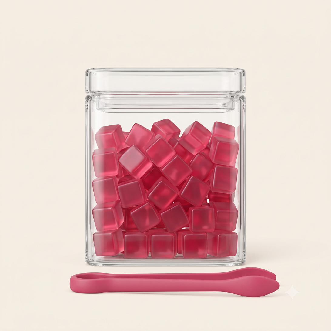 TALIX Vegan B12 gummies, raspberry flavour